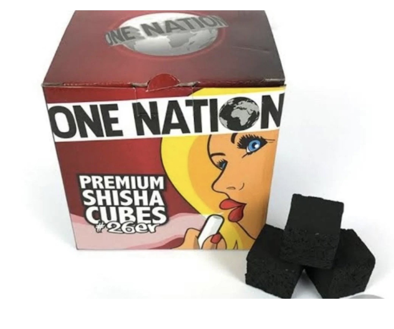 One Nation 26 mm Nargile Kömürü 1 kg